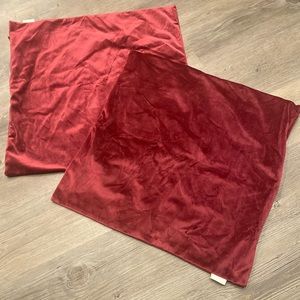 20x20 velvet pillow covers